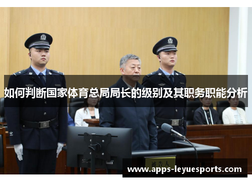 如何判断国家体育总局局长的级别及其职务职能分析